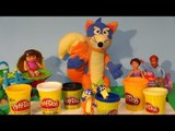 Play Doh Dora The Explorer, we make Swiper the Swiper out of Play Doh, The Swiper no Swiping Fox