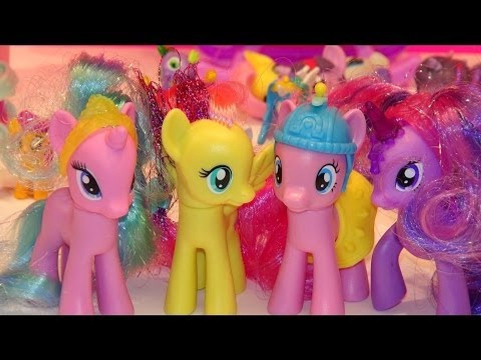 Surprise Eggs from My Little Pony Fashems , Pinkie Pie, Fluttershy and figurines