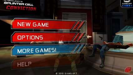 Splinter Cell Conviction para android [APK + DATOS SD] [HD]