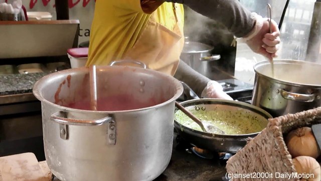 London Street Food. Italian Pasta Hand Made in Camden Lock Market
