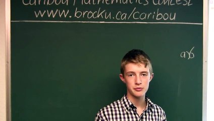 Caribou Contest February 2012, grade 5/6, q.13