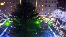 Accensione albero di Natale a New York