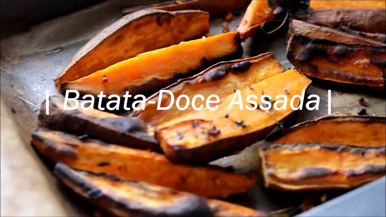 Batata - Doce Rustica Assada No Forno