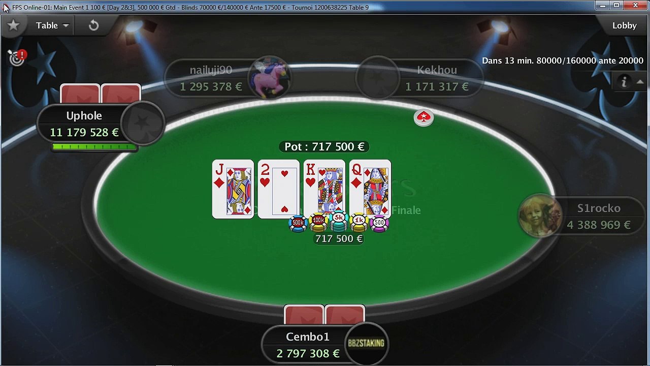 Table finale FPS Online - 4/4  26/05/2015