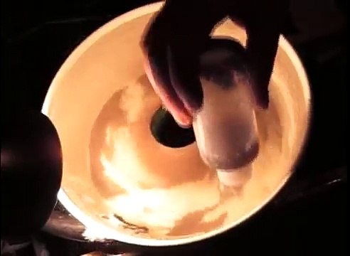 Custom blue bowl design for fine gold recovery | gold prospecting