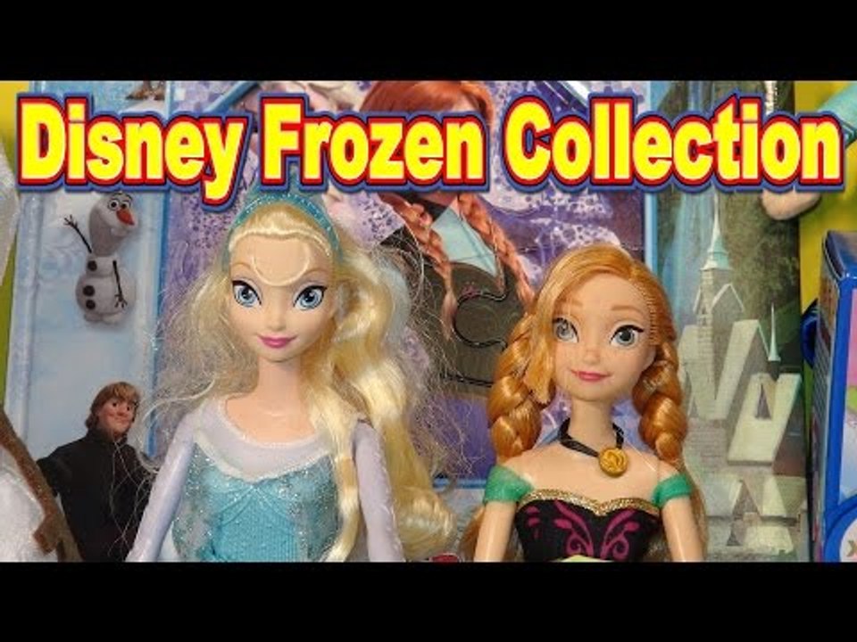 Disney Frozen Collector Collection of Frozen Surprise Eggs, Toys and Dolls