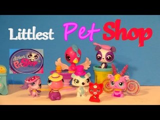 Littlest Pet Shop unboxing Magic Motion Splashin' Swan Bath and more