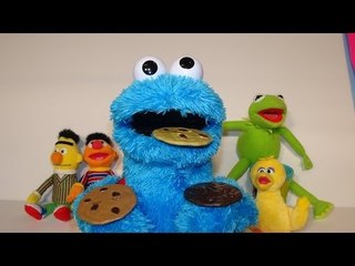Cookie Monster Count'n Crunch from Sesame Street , a  full walk through with all the sounds and demo