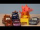 Pixar Cars Spy Mater saves Peppa Pig Play Doh Necklace with Finn McMissile, Holly Shiftwell and Sir