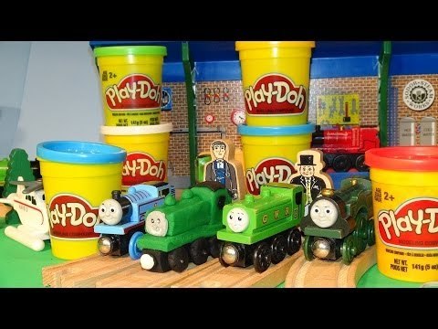 Play Doh Thomas and Friends , we make DUCK out of Play Doh as requested by one of our YouTube Fans