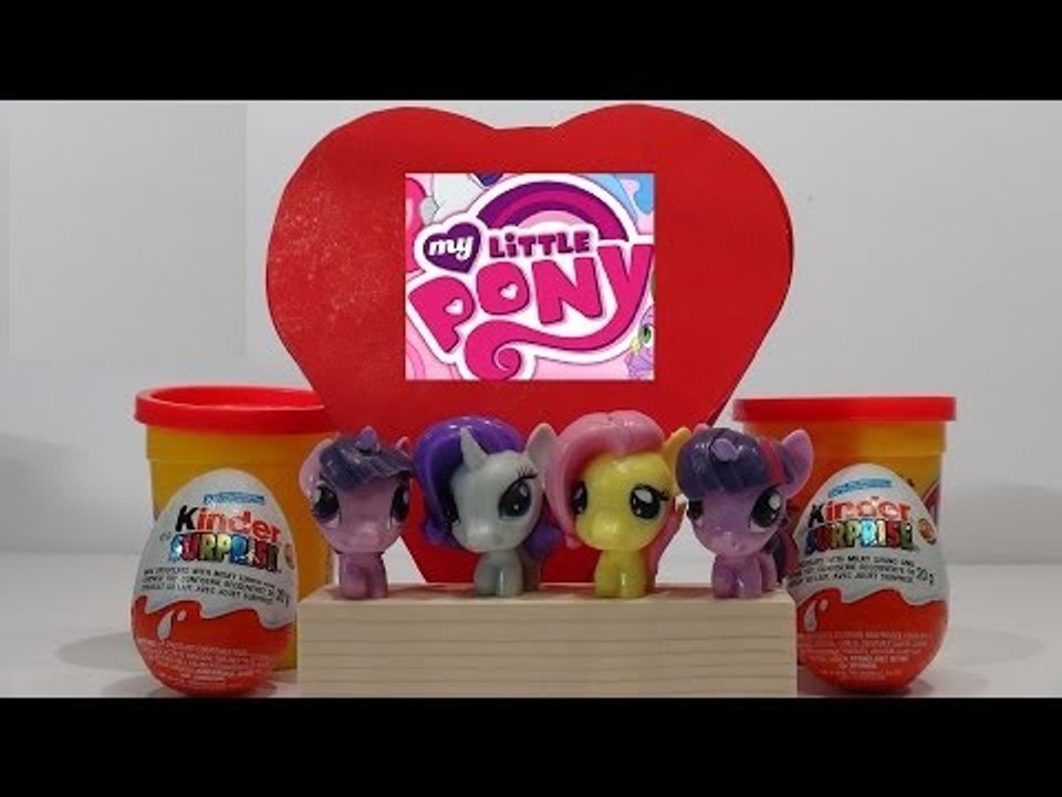 My Little Pony Fashems open Valentines Day , Kinder Surprise Eggs