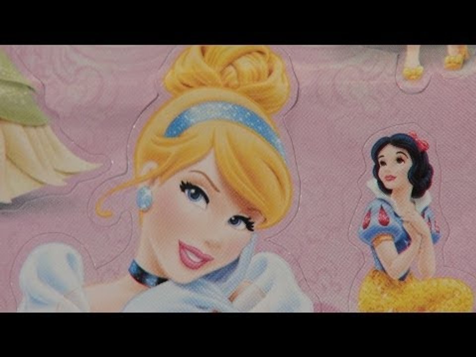 1001 Disney Princess Stickers in beautiful HD video