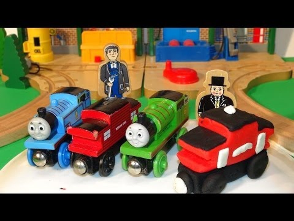 Play Doh Thomas and Friends , we make The Sodor Isle Caboose out of Play Doh while Thomas and Percy