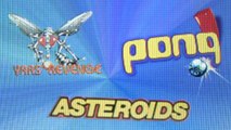 CGR Undertow - PONG / ASTEROIDS / YARS' REVENGE review for Game Boy Advance