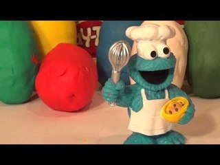 Play Doh Surprise Eggs , 9 Surprise Eggs from The Star Wars Fighter Pod Rampage and Cookie Monster