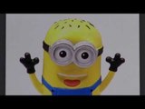 Play Doh Minion Phil from Despicable Me, how to make Phil and Stuart from Play Doh  lol