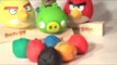 Play Doh Angry Birds Surprise Eggs ,and Cookie Mionster ,  the Star Wars Telepods are in Play Doh