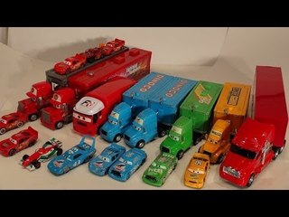 Play Doh Surprise Eggs from Pixar Cars Radiator Springs , 6 Surprise Eggs delivered by Mack  cool