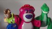 Play Doh Toy Story, Lotso the bully, how to make Lotso out of Play Doh, and Cookie Monster shows up