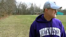 Reporter interviews Northwestern coach on Unionization