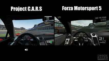 Project CARS vs Forza 5 #4 - McLaren MP4-12C à Silverstone GP