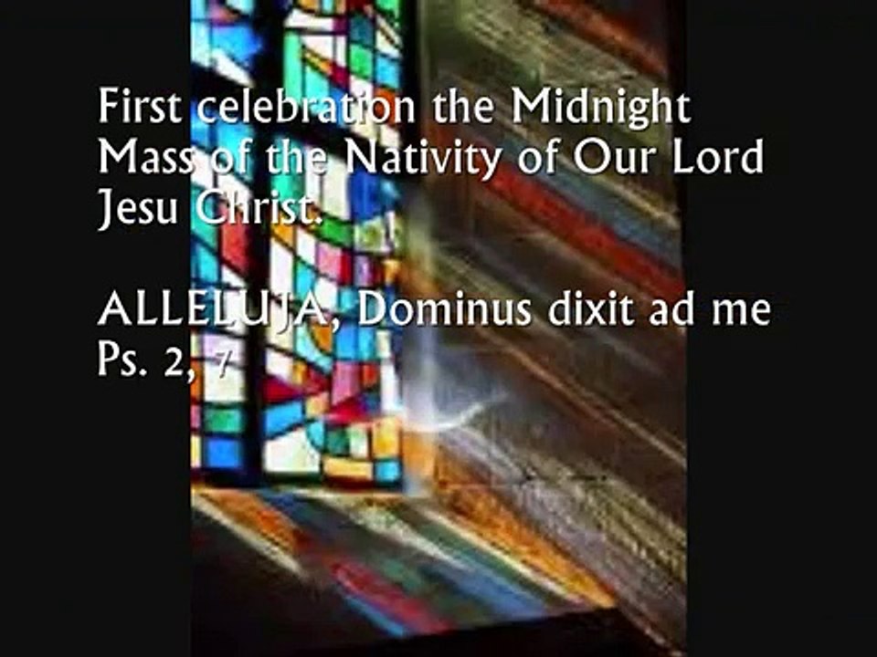 Alleluja gregoriano, Messa della Notte, Natale, Giovanni Vianini, SCHOLA GREGORIANA MEDIOLANENSIS