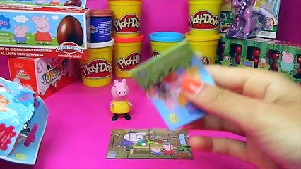Peppa pig Play doh español Huevitos Juguetes de Peppa Pig