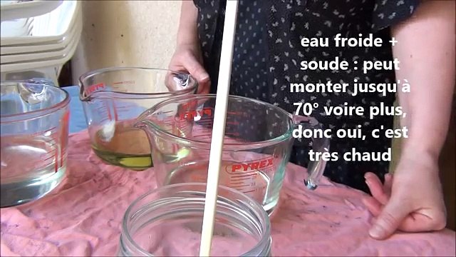 savon aux trois argiles en mantra swirl saponification à froid