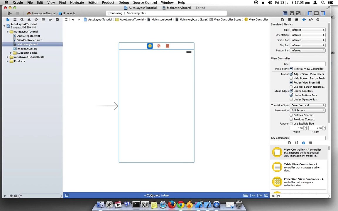 How-To : Auto Layout With Multiple Controls In Xcode 6 and iOS