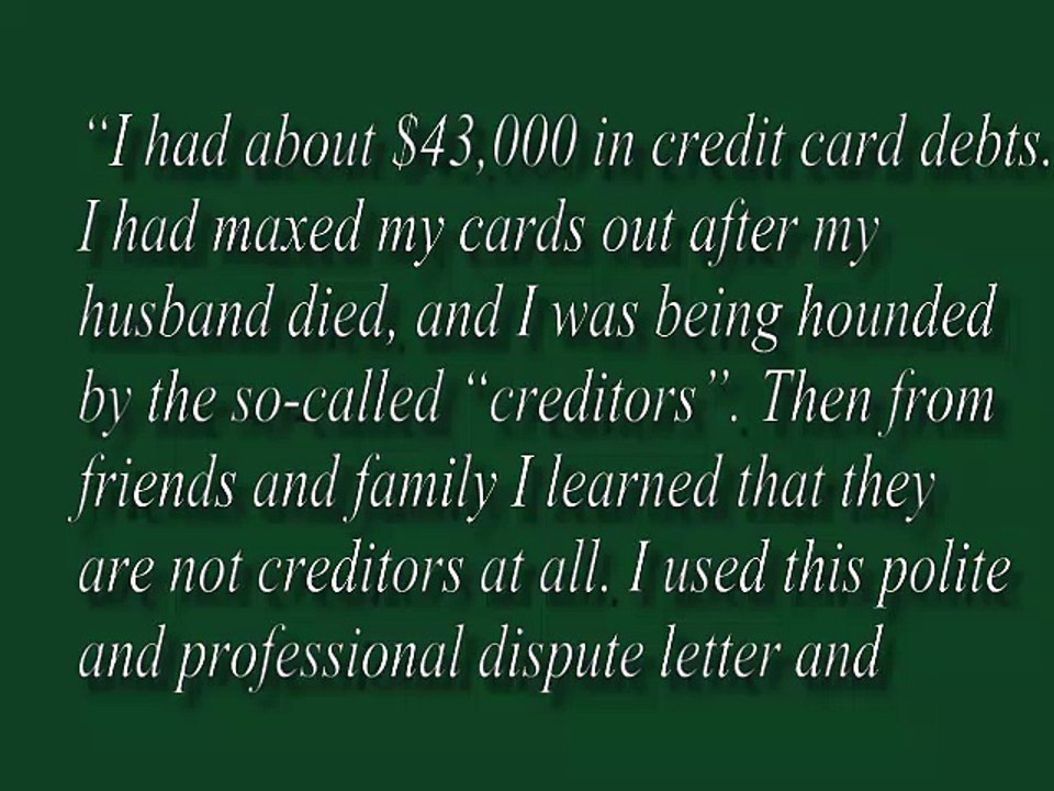 Liberty Debt Elimination System - Get rid of credit card debt