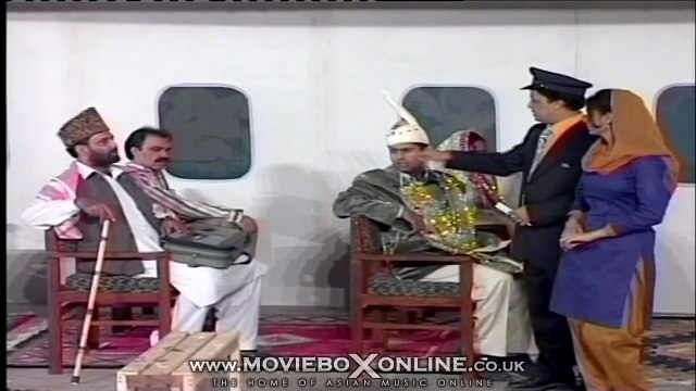FLIGHT 420 PART 2/6 - Umar Sharif - PAKISTANI COMEDY STAGE DRAMA