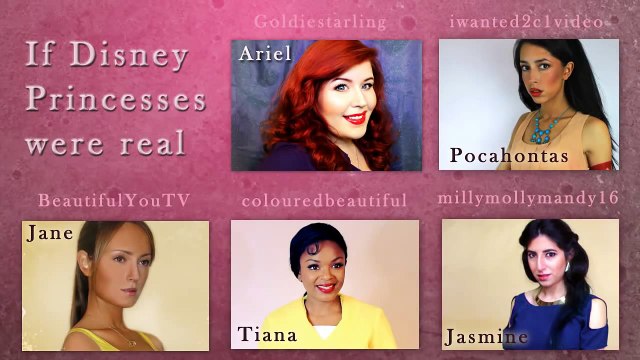 Rapunzel hair and makeup - 5 strand braid tutorial | Tangled, If Disney Princesses were Real