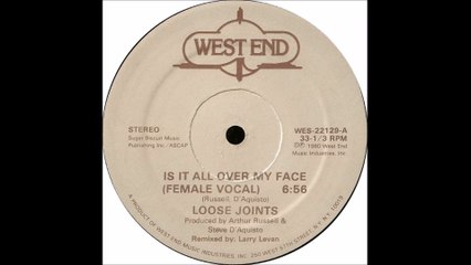 Loose Joints - Is It All Over My Face (1984)