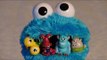 Cookie Monster Count' n Crunch , with Monsters University Collectibles and a Surprise