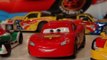 Disney Pixar Cars2 Collection of World Grand Prix Race Cars including Rip Clutchgoneski and Lightnin