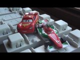 Pixar Cars2 , Lightning McQueen vs Francesco Bernoulli Race 2, a great retro race...an original !!