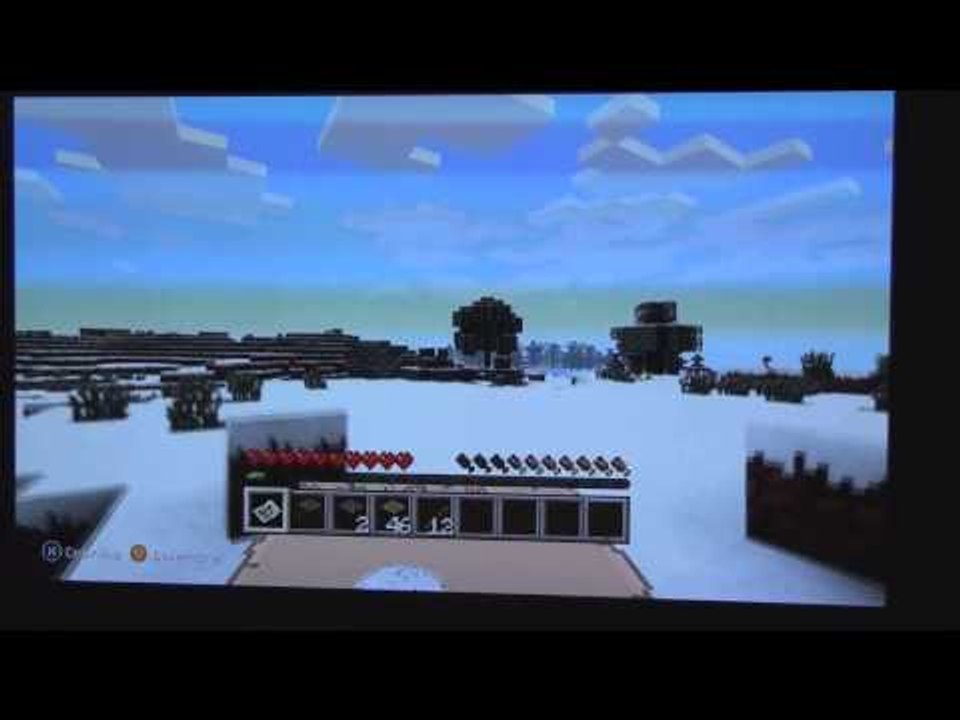 XBOX Minecraft Walk through Part 1