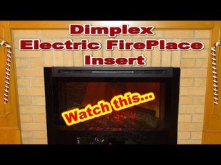 Dimplex Electric Fireplace Insert , Model DF3033 ST