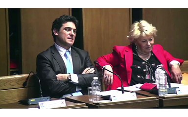 Marc Andre Domergue et les huissiers niçois.