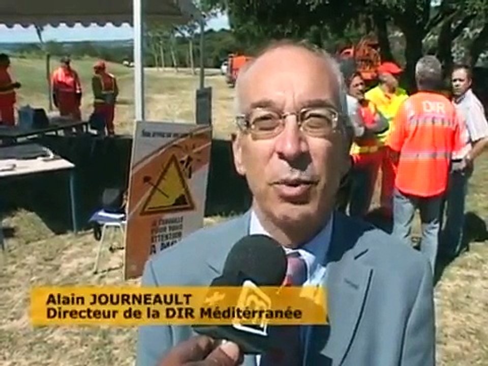 Prévention routière: Attention je travaille pour vous!(Gar