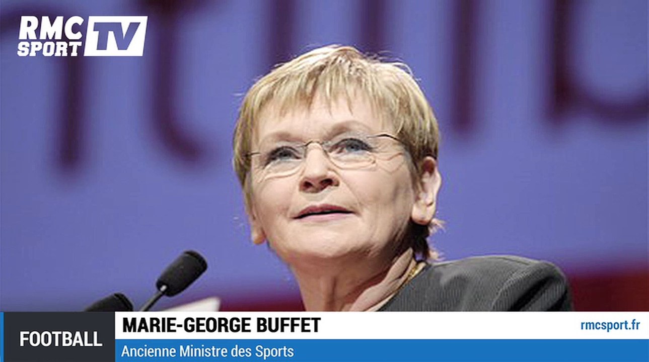 "Une sage décision de la part de Blatter" Marie-Georges Buffet
