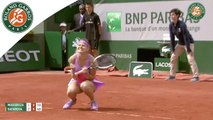 Temps forts L. Safarova - G. Muguruza Roland-Garros 2015 / Quarts de finale