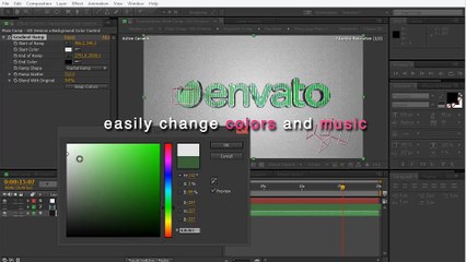 After Effects Project Files - 3D LED Logo Equalizer - VideoHive 8686926