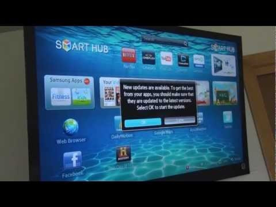 Samsung 3D Blu-ray DVD Player walkthrough