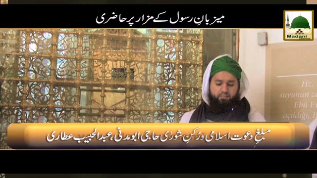 Mezbaan e Rasool Kay Mazar Per Hazri - Abdul Habib Attari - Short Bayan