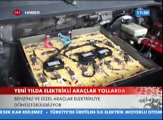 Elektrikli arabalar yolda