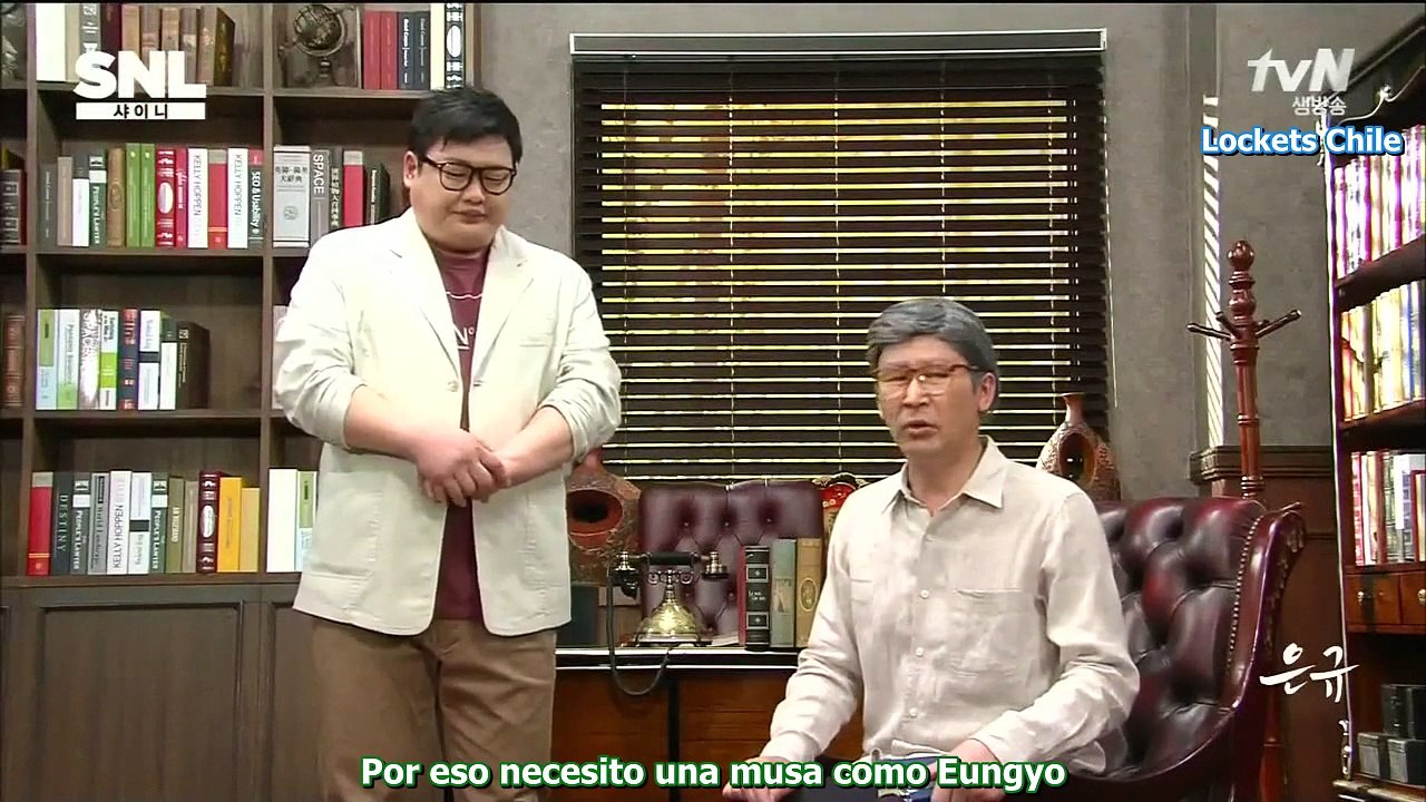 [SUB ESPAÑOL] 150530 SHINee en SNL Korea - Eungyu (Kibum)