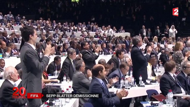 Sepp Blatter démissionne de la présidence de la Fifa
