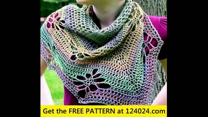 crochet shawl edging