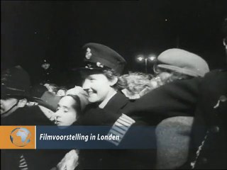 Filmvoorstelling in London - 1949